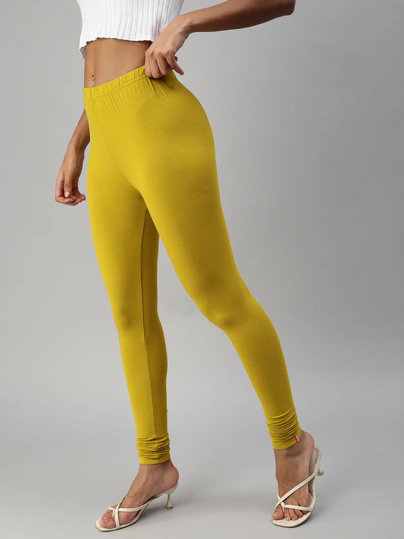 Churidar Leggings-Apricot