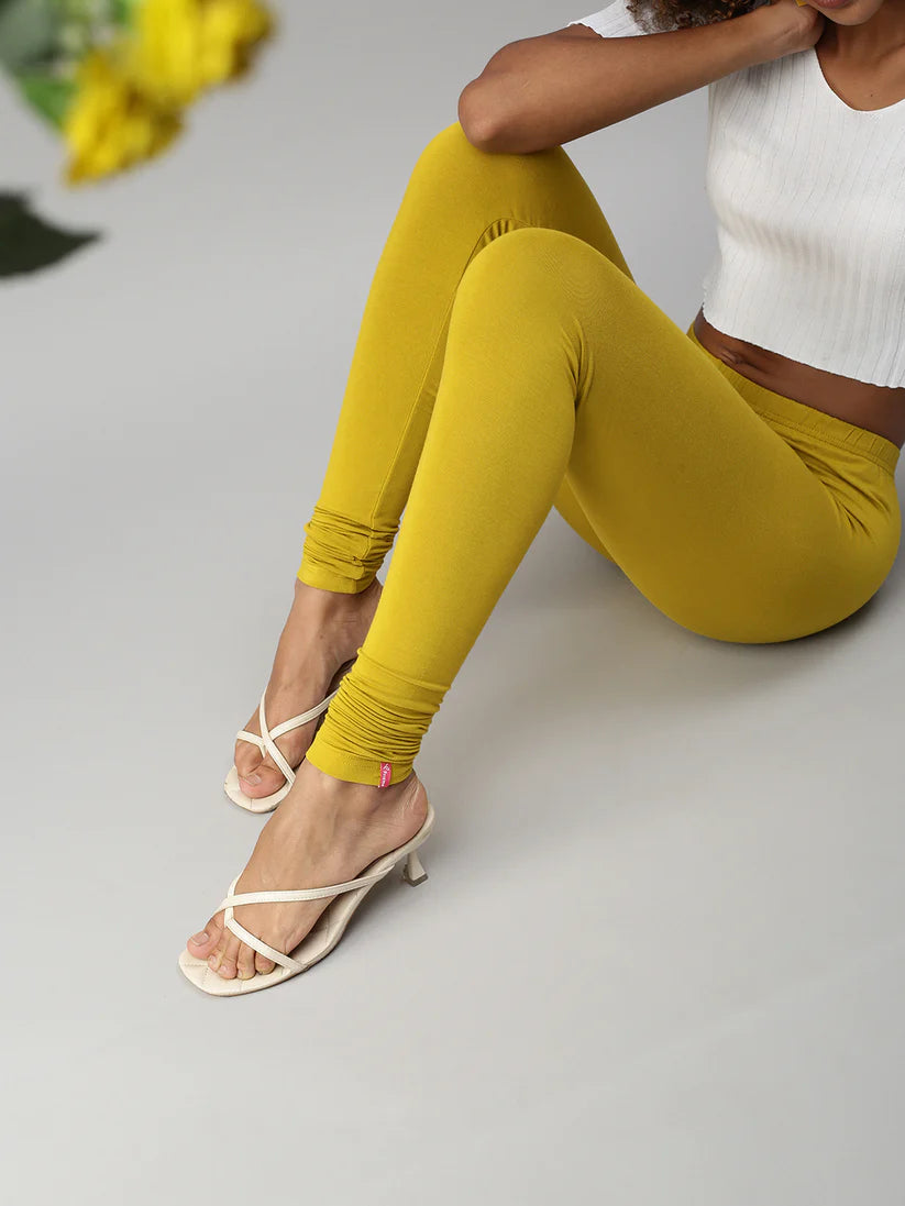 Churidar Leggings-Apricot