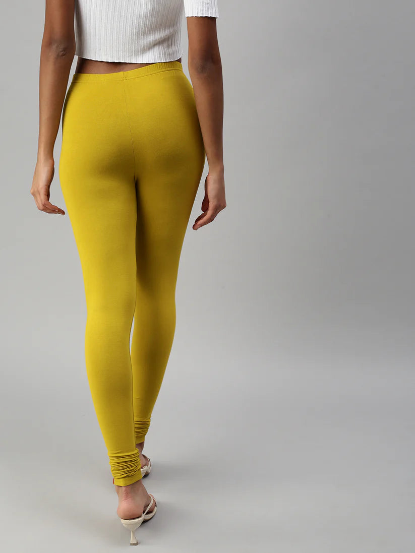 Churidar Leggings-Apricot