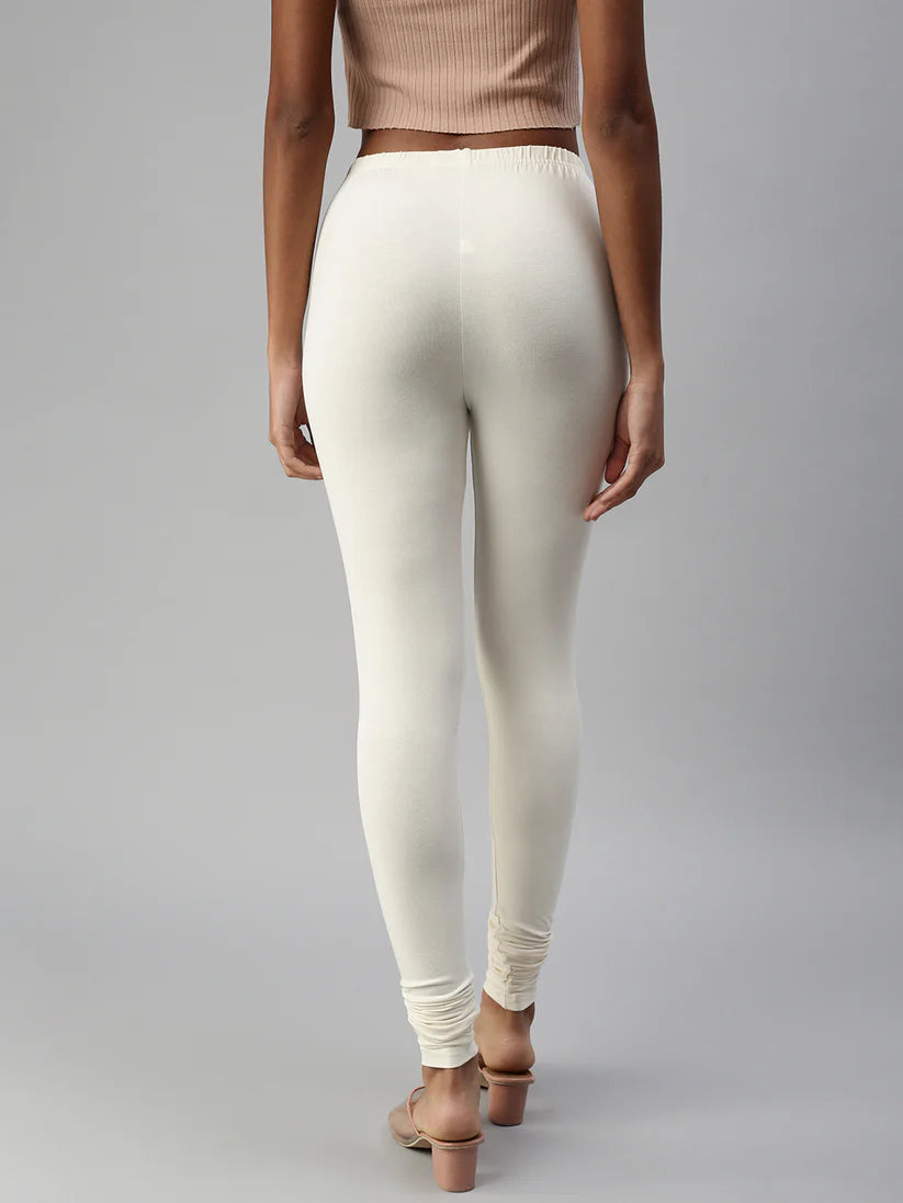 Churidar Leggings-Cream