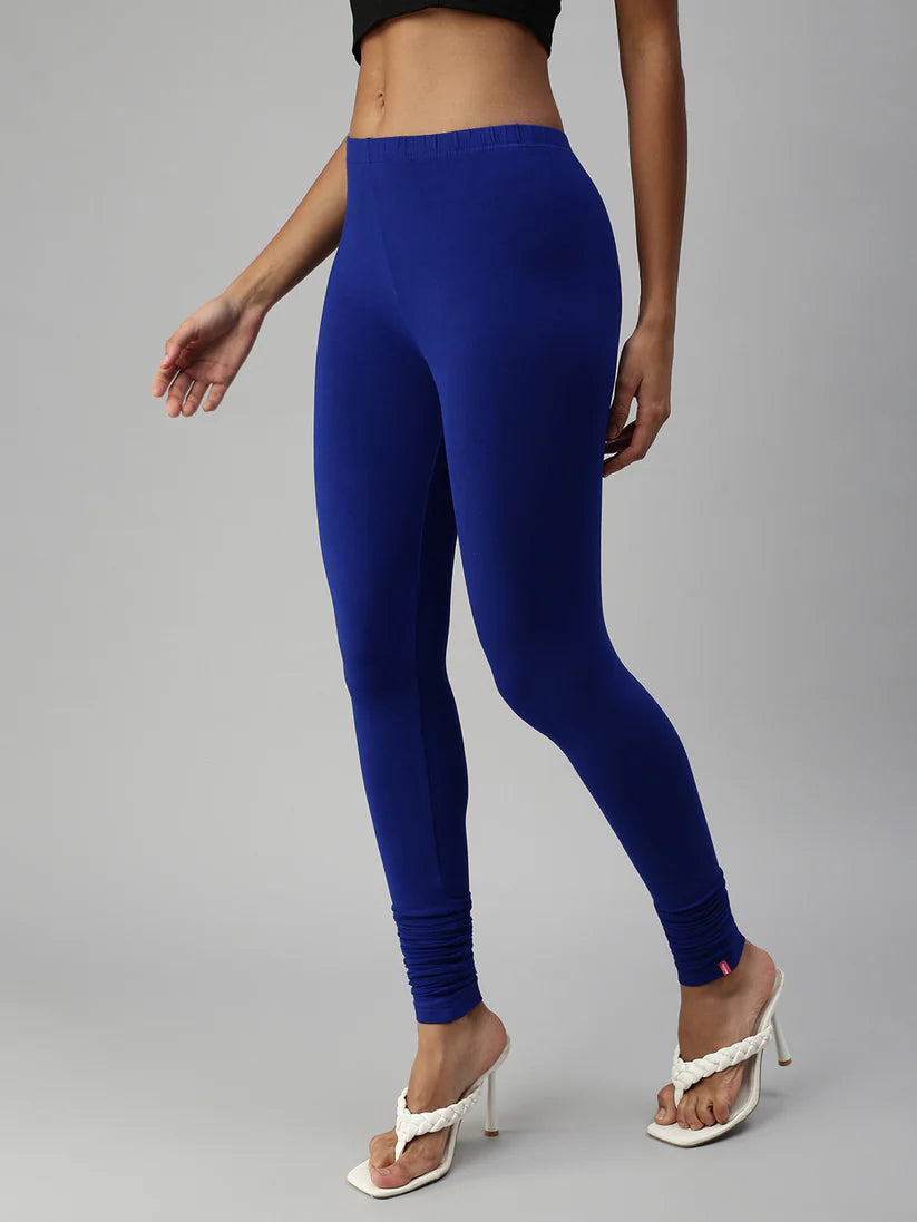 Churidar Leggings-Royal Blue