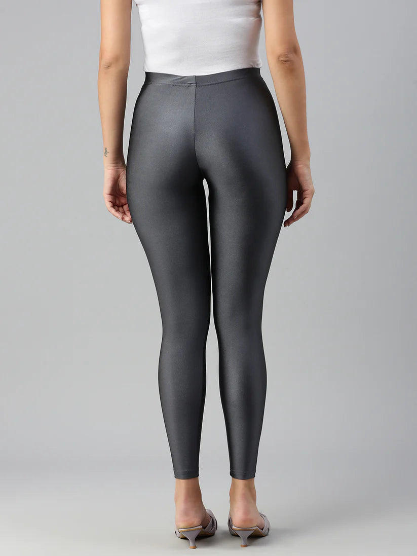 Shimmer Leggings-Slate