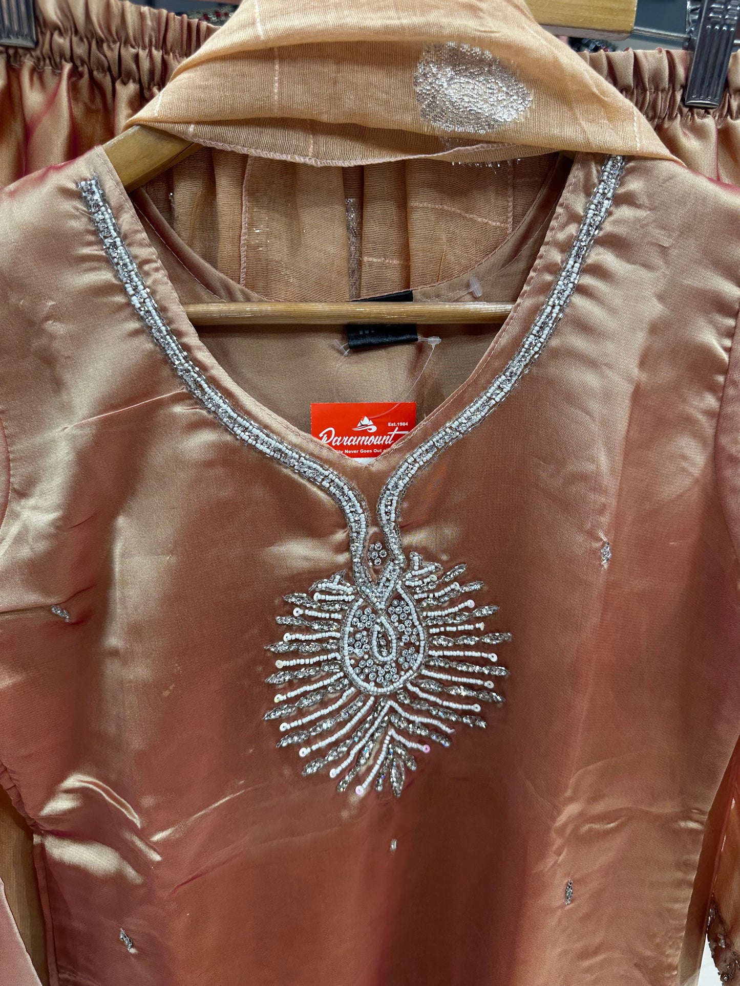Trendy Sharara set-Gold