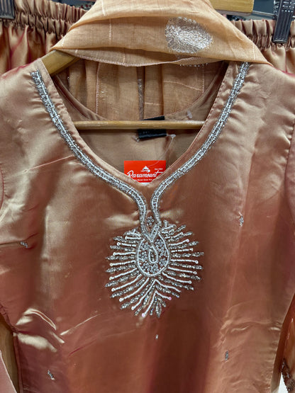 Trendy Sharara set-Gold