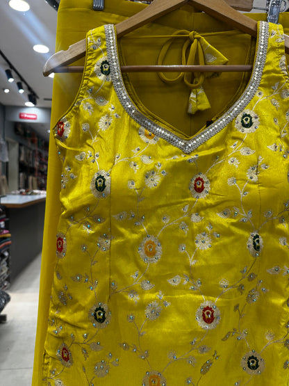 Sharara sets-Haldi special