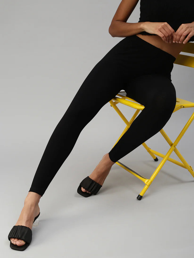 Ankle Leggings-Black