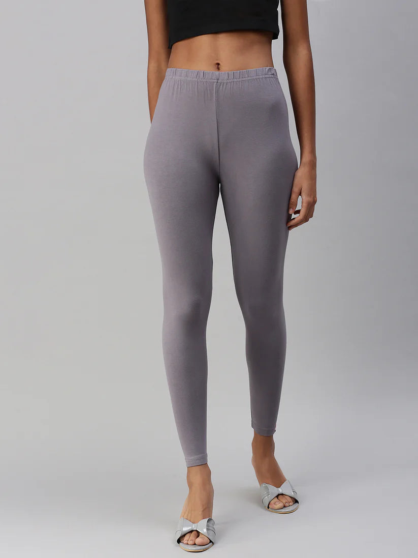 Ankle Leggings-Grey