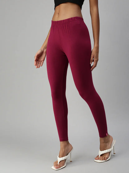Ankle Leggings-Light Purple