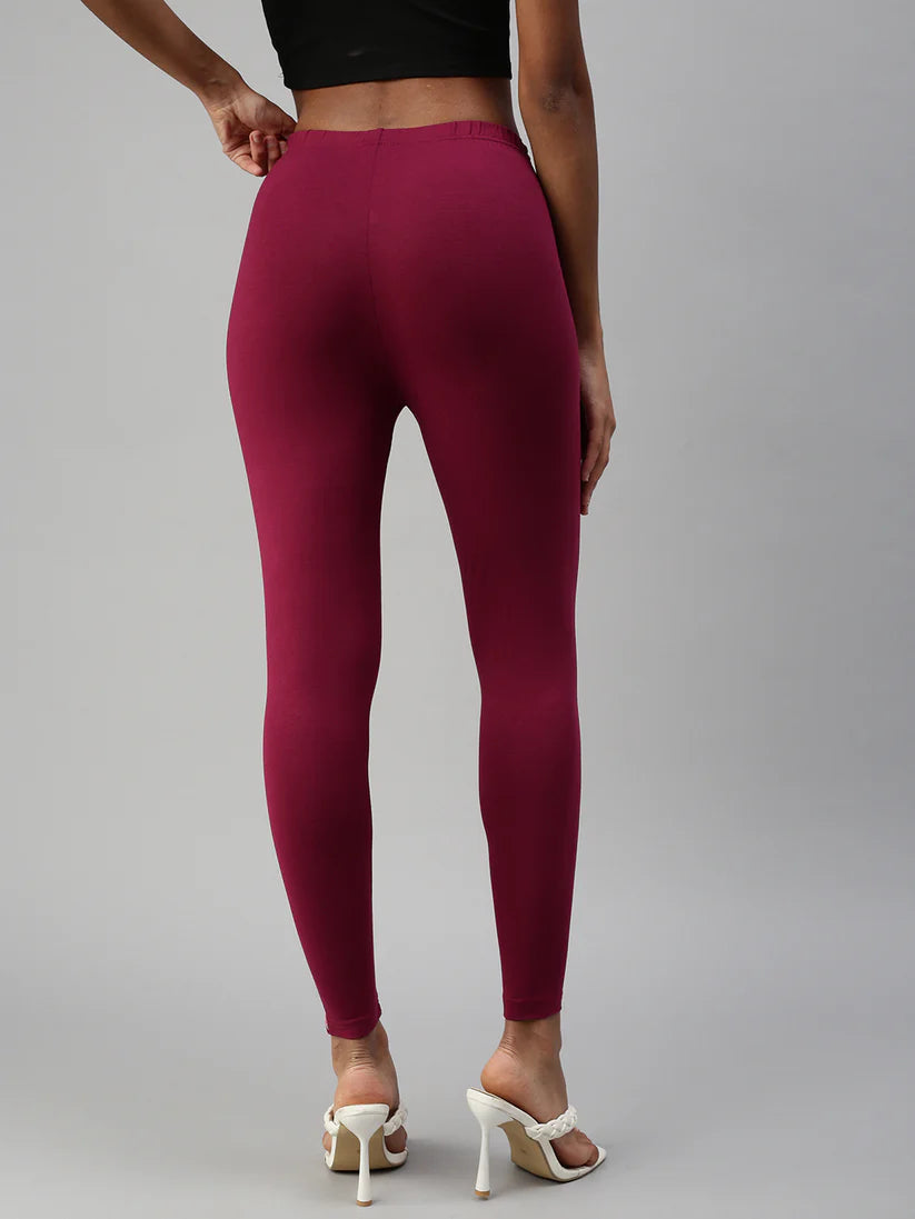 Ankle Leggings-Light Purple