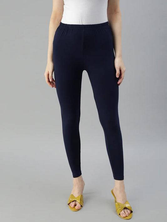 Ankle Leggings-Navy