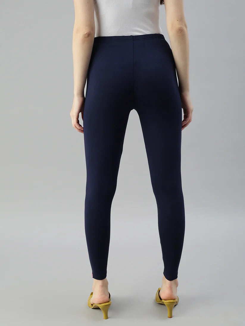 Ankle Leggings-Navy