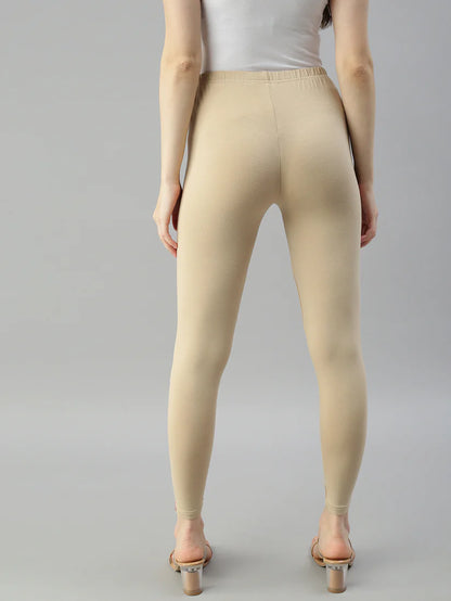 Ankle Leggings-Sand