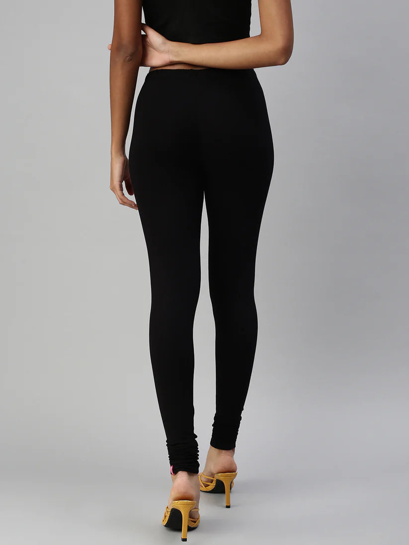 Churidar Leggings-Black