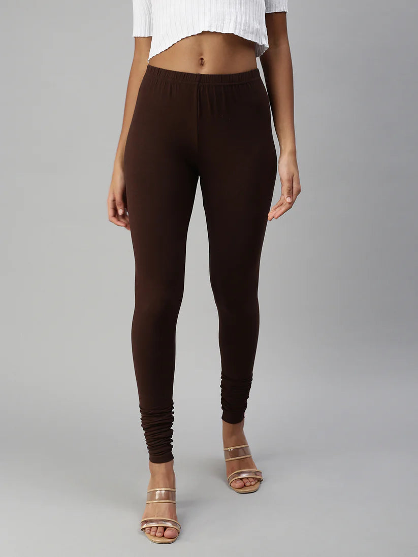 Churidar Leggings-Brown