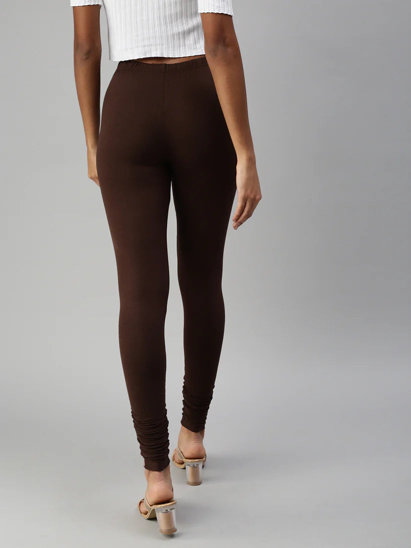 Churidar Leggings-Brown