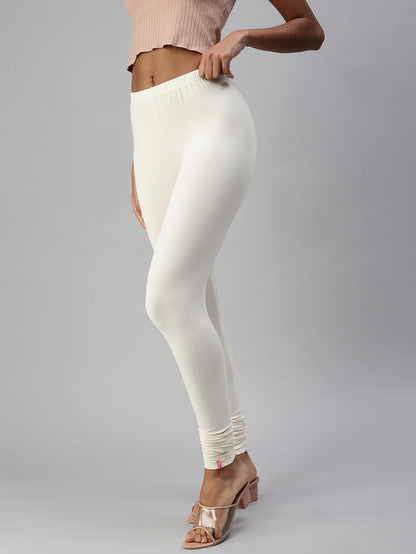 Churidar Leggings-Cream