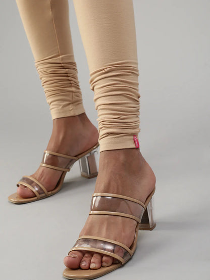 Churidar Leggings-Deep Skin