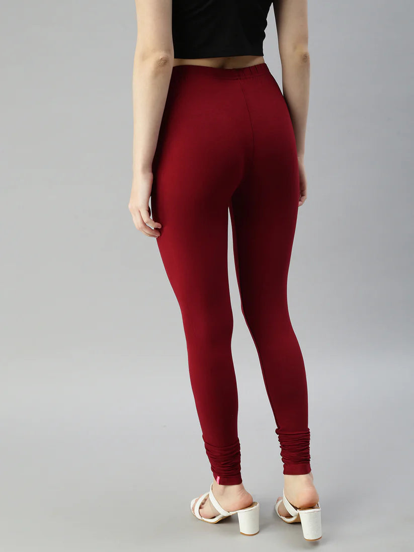 Churidar Leggings-Frenchwine