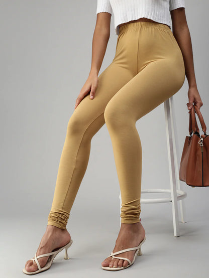 Churidar Leggings-Honey