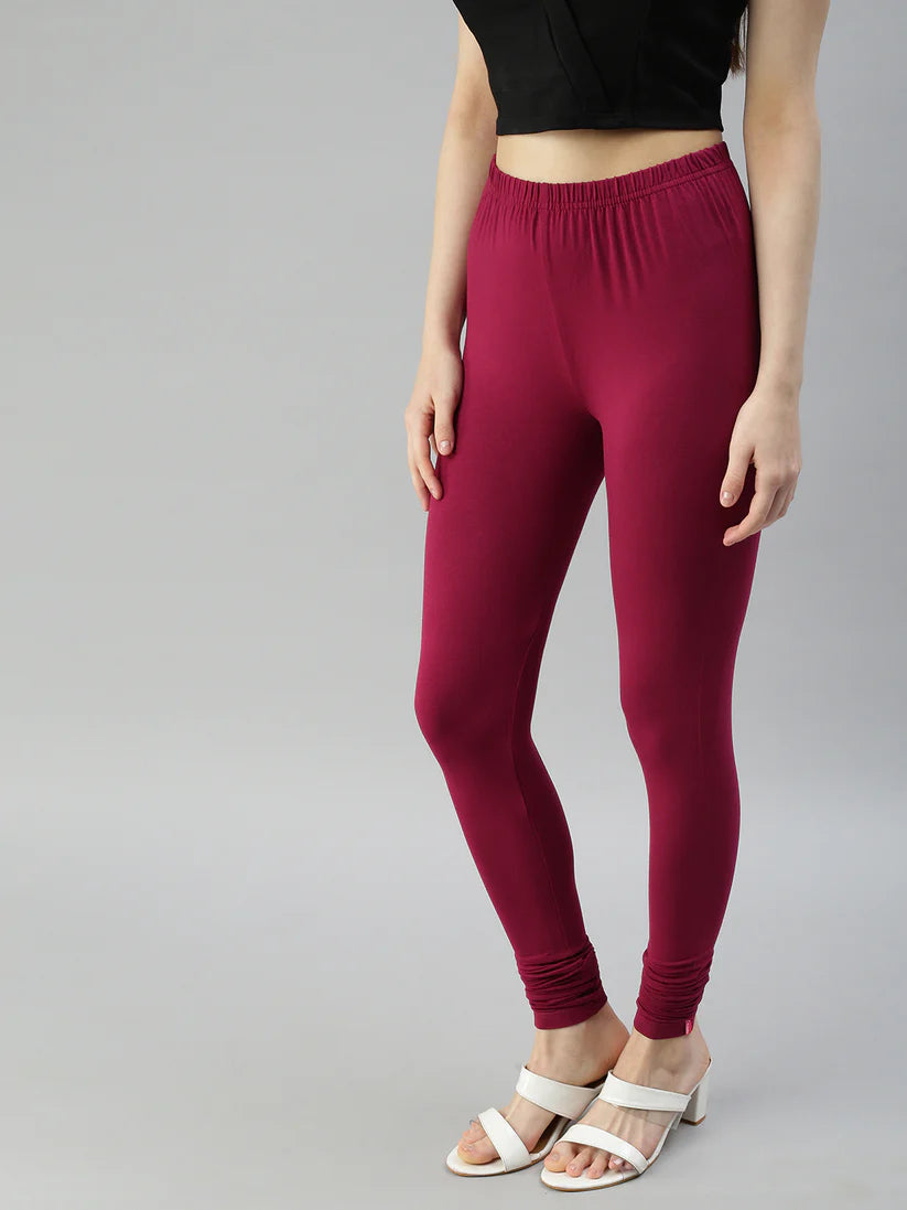 Churidar Leggings-Light Purple