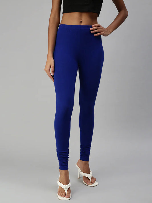 Churidar Leggings-Royal Blue