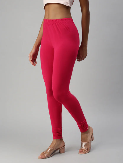 Churidar Leggings-Strawberry