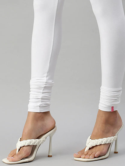 Churidar Leggings-White