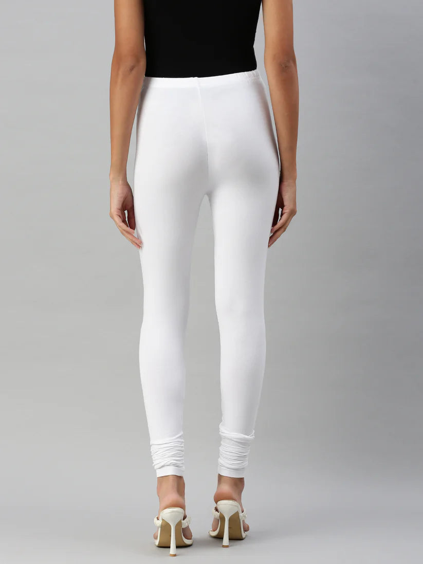 Churidar Leggings-White