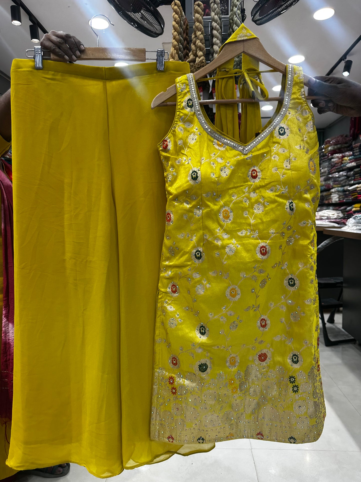 Sharara sets-Haldi special