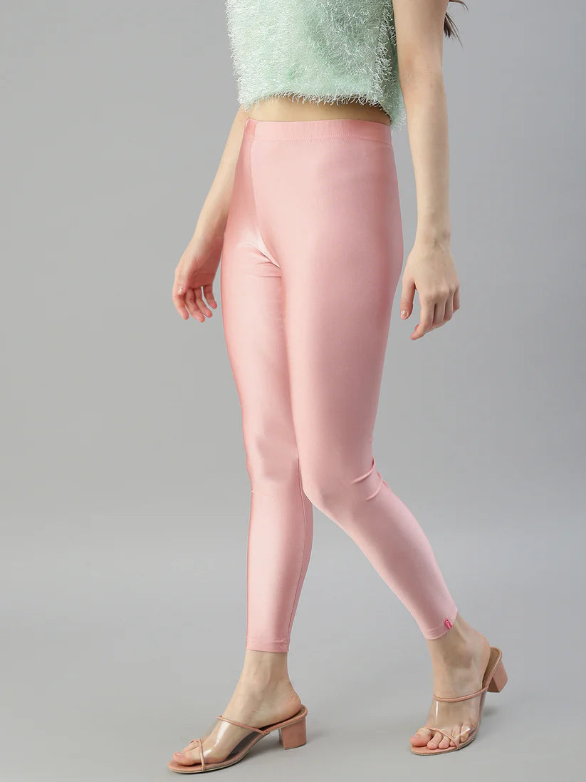 Shimmer Leggings-Rose Gold