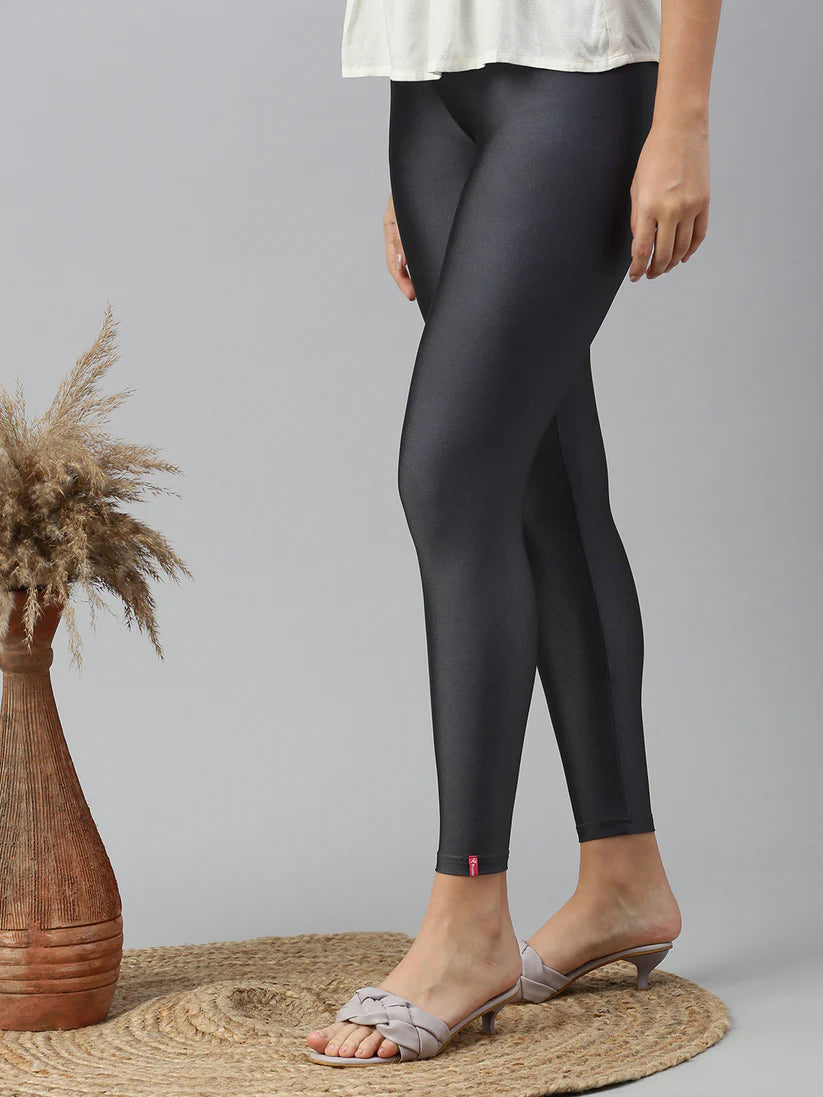 Shimmer Leggings-Slate